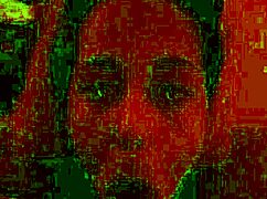 My little step-sister sucks on a lollipop like a skilled expert for a facial treatment