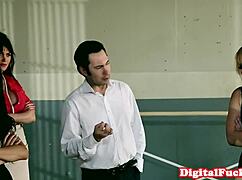 bigtitted beauty riding booty on dick in fantasy