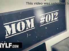 The shoplifting milf gets passed around by her stepson and three men.