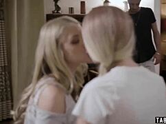 Filthy teen begs bisexual stepmom to share her new boyfriend