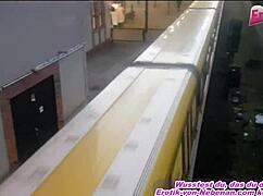 Watch this German slut piss in her purse outdoors, she says with a grin.