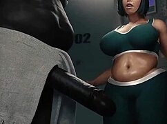 big boobs neighbor risks it all getting fucked by bbc