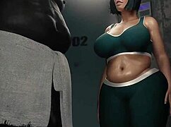 big boobs neighbor risks it all getting fucked by bbc