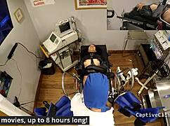 i... i spread my shaved pussy backstage