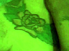 Young ebony couple enjoys intense fucking with big cock