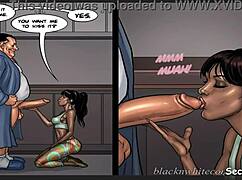 i watch my husband fuck the ebony maid in the kitchen