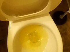 The 21-year-old says, Watch me piss with my penis showing.