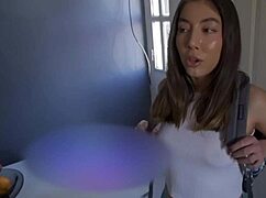 poor latina maid gets ass fucked by boss