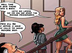 i watch my husband fuck the ebony maid in the kitchen