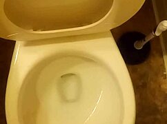 The 21-year-old says, Watch me piss with my penis showing.