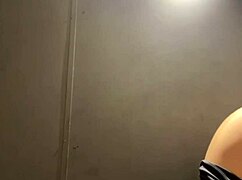 public deep throat fucking with squirting and nipple clamps