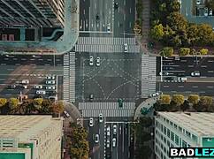 Petite Lesbian Milf Railed With Icy Cold Dildo By Blonde Roommate