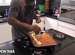 That well-endowed black guy came inside beautiful angel lima during their anal session with mark butt.