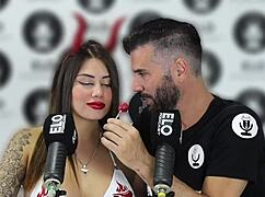 sara blonde in the spicy room of the argentine elo podcast - full interview