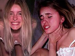 Submissive Teen 18+ Choked And Fucked - She Likes It Kinky