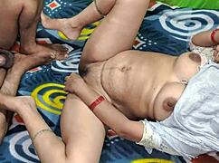 College teacher wife and husband doggystyle fucking in hostel room