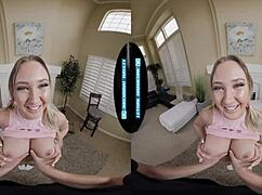 Your Wife Doesn't Have Double Ds Like Me Fucking The Babysitter In Vr