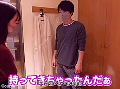 Valentine's day chocolate-covered wife shakes hips wildly for multiple orgasms in homemade video