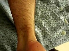 Is this cumshot week day 4, even if it's just the aftermath on dirty socks' feet?