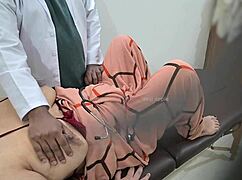 doctor cheats with patient in hospital room