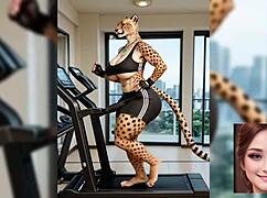 FUTANARI WITH BIG FUTA COCK AI SHOWS INCREDIBLE ACTION!