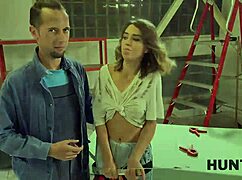 Young 18+ lady is cheating on her bf with her boss and having real orgasms.