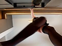 Hot tight shaved pussy all natural college girl comes for fashion try on haul turns out porn casting