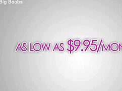 blonde ties super saggy tits