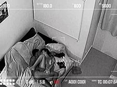 Hidden Camera Catches Couple Fucking Wild In Airbnb!