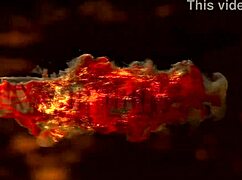 Two big dicks stretch juicy Lana Roberts' ass hard.