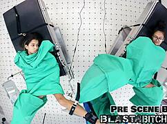 Stepsister aria nicole provides pov nursing with creampie in hospital