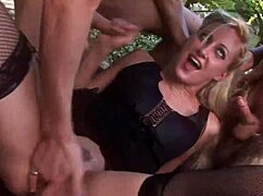 Horny Afternoon Threesome Group In Costumes - Cosplay Parody With Hot Milf Babe Getting Rough And Hard Sex, Clothes Ripped Off.