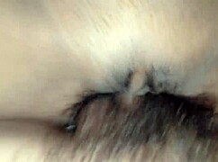 i licked her pussy then fucked her clit till she squirted