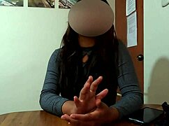 Shy student Laura never tried oral sex before this casting, but she ends up with a creampie without a condom in a homemade interview.