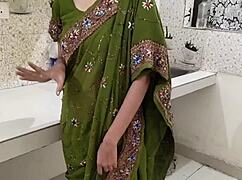 Indian Stepmom's Forbidden Kitchen Encounter With Stepson Unveils Hidden Desires