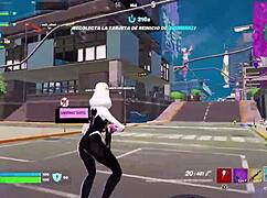 In this webcam session, characters from Fortnite engage in rule 34 fucking.