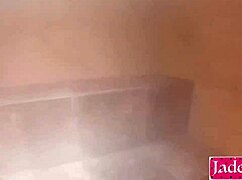 Cheating Girlfriend Fucking Stranger In Sauna