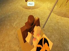 Robloxian witch gets pounded by black cock featuring Elaina F