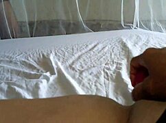 I find my stepsister masturbating with a vibrator and help her