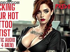 Fucking Your Tattoo Artist - Audio Porn