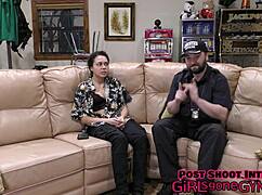 Mara Luv's Latex Glove Fetish