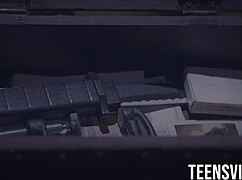 Threesome Seth Gamble Maddy May Melissa Stratton