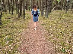 i caught flashing on my way to the beach sucked his dick and took a ride on it near the sea and got creampied