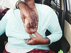 desi couple dirty talking during car sex in telugu! 🔥