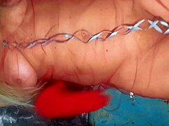 What makes this christmas sexy mature lady with natural tits big ass wet hairy pussy so delicious