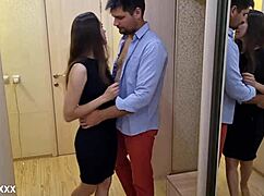 We Had Only A Few Minutes Alone So I Fucked My Step Sister-In-Law Standing Up In The Hall