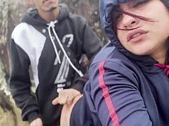 african young guy fucks big ass girl bent over on public beach in front of everyone 😎