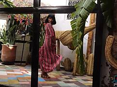 angel constance shows off her fantastic curves teasingly