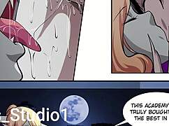 vampire girl transformation turns her into a hot sexy riding partner