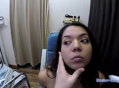 Dr Tampa's Teasing Immigration Physical With Selena Perez